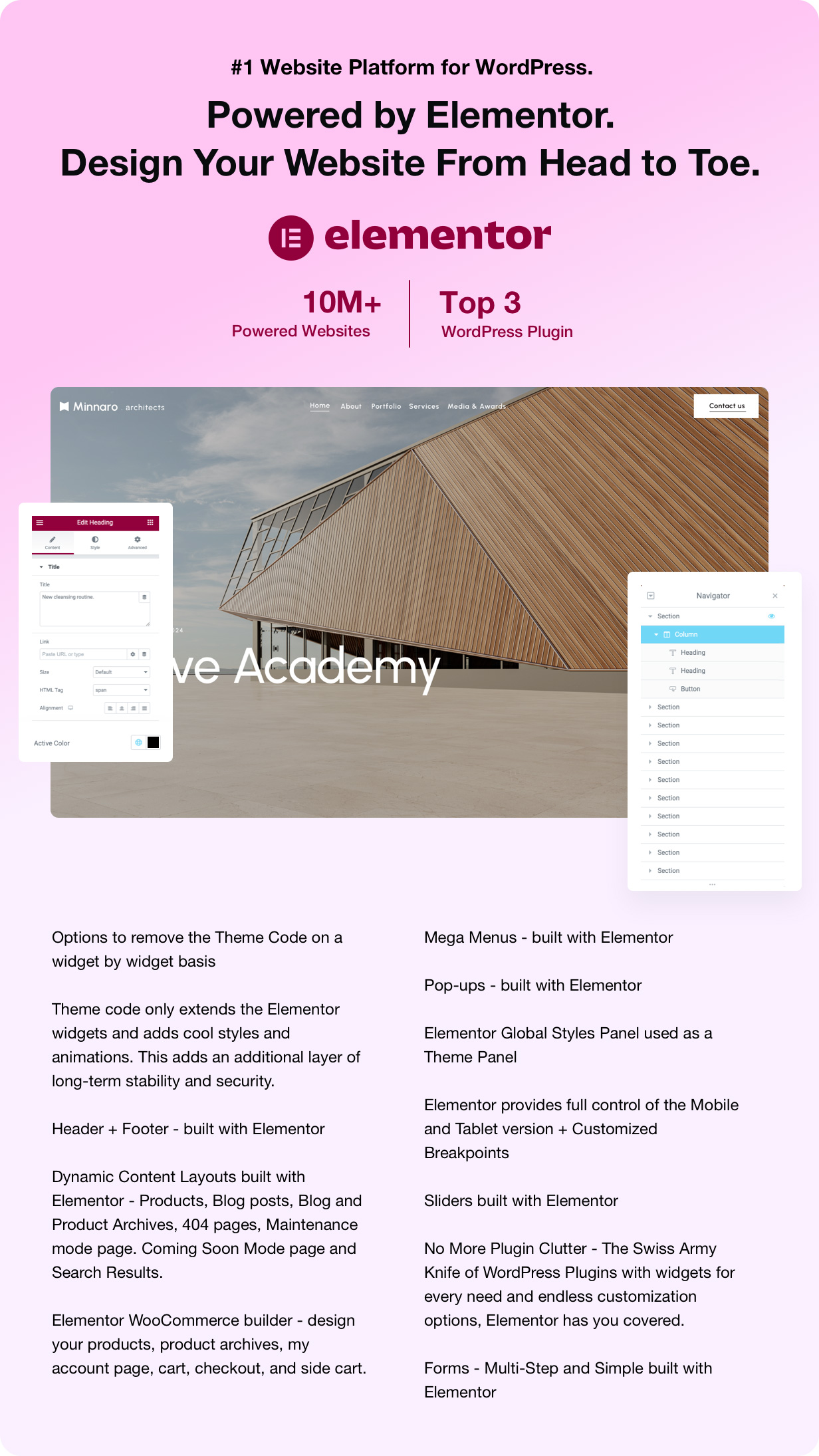Minnaro– Interior Design and Architecture WordPress Theme - 2